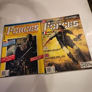 Special Forces Magazine 8/1988, 1/1989 Falklands War 75th Rangers Regiment
